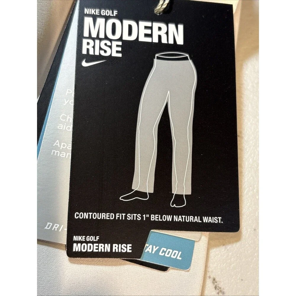 Nike Golf Tour Performance Dri-Fit “Modern Rise” Bermuda Shorts Womens Sz 4 NWT